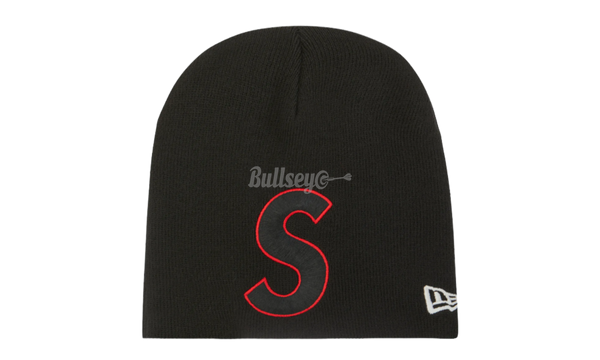 Supreme Black New Era S Logo Beanie-Bullseye Sneaker Boutique