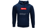 Supreme Box Logo "Red on Navy" Hoodie-Casadei New Cult patent-leather boots