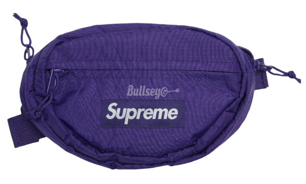 Supreme Purple Waist Bag (FW18)-Sneakers In Camoscio E Techno