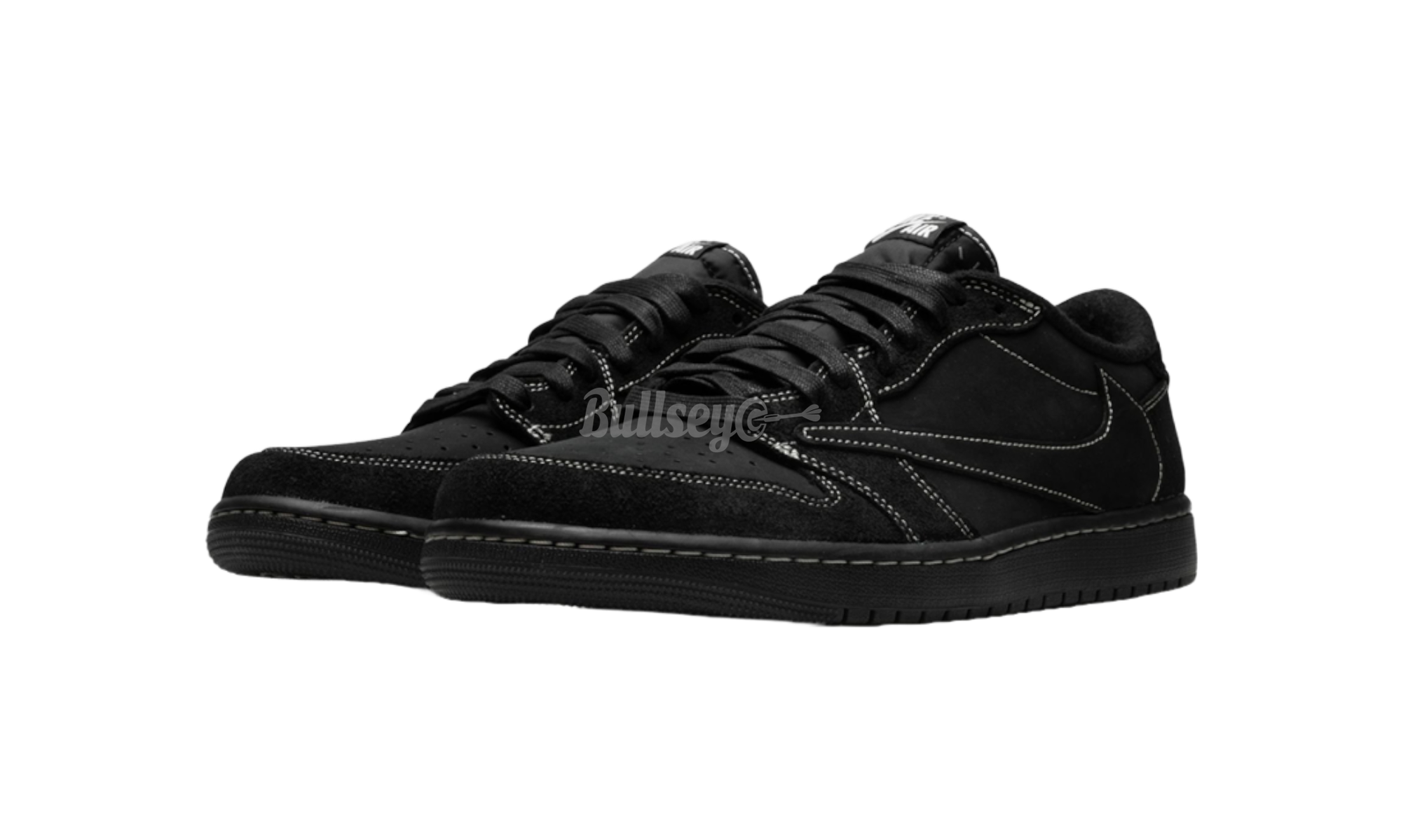 Travis Scott x Air Jordan 1 Low OG SP "Black Phantom" - front view