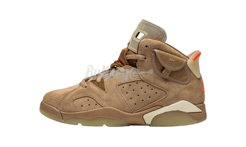 Travis Scott x Air Jordan 4 Knicks Retro "British Khaki" Pre-School-Urlfreeze Sneakers Sale Online