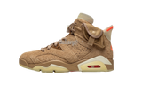 Travis Scott x Air Jordan will 6 Retro "British Khaki" (PreOwned)-Urlfreeze Sneakers Sale Online