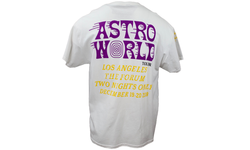 Travis Scott x Astroworld "LA Tour" T-Shirt-Emporio Armani Kids TEEN Slip-On-Sneakers mit Logo Blau