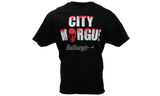 Vlone x City Morgue Drip Black T-Shirt-sneakers etnies scout 4101000419 navy gold