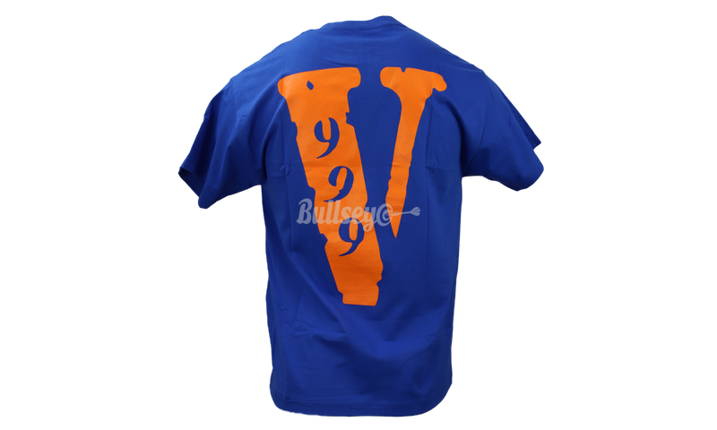 Vlone x Juice Wrld "LND 999" Blue T-Shirt-Urlfreeze Sneakers Sale Online